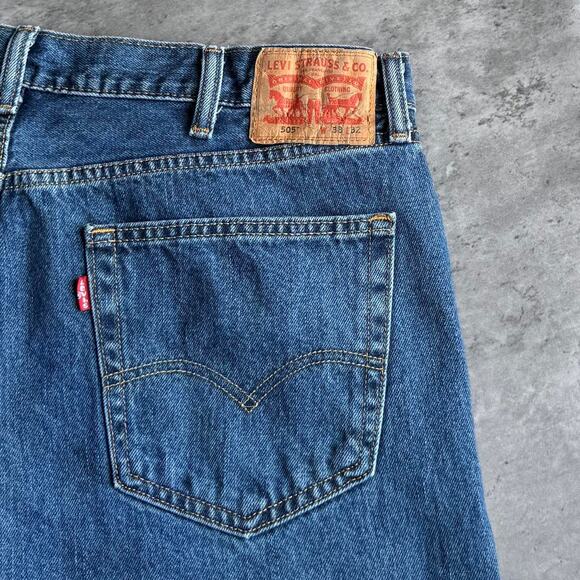 Vintage Y2K Levi’s 505 Skater Grunge Cyber Streetwear Denim Jeans - Picture 3 of 3